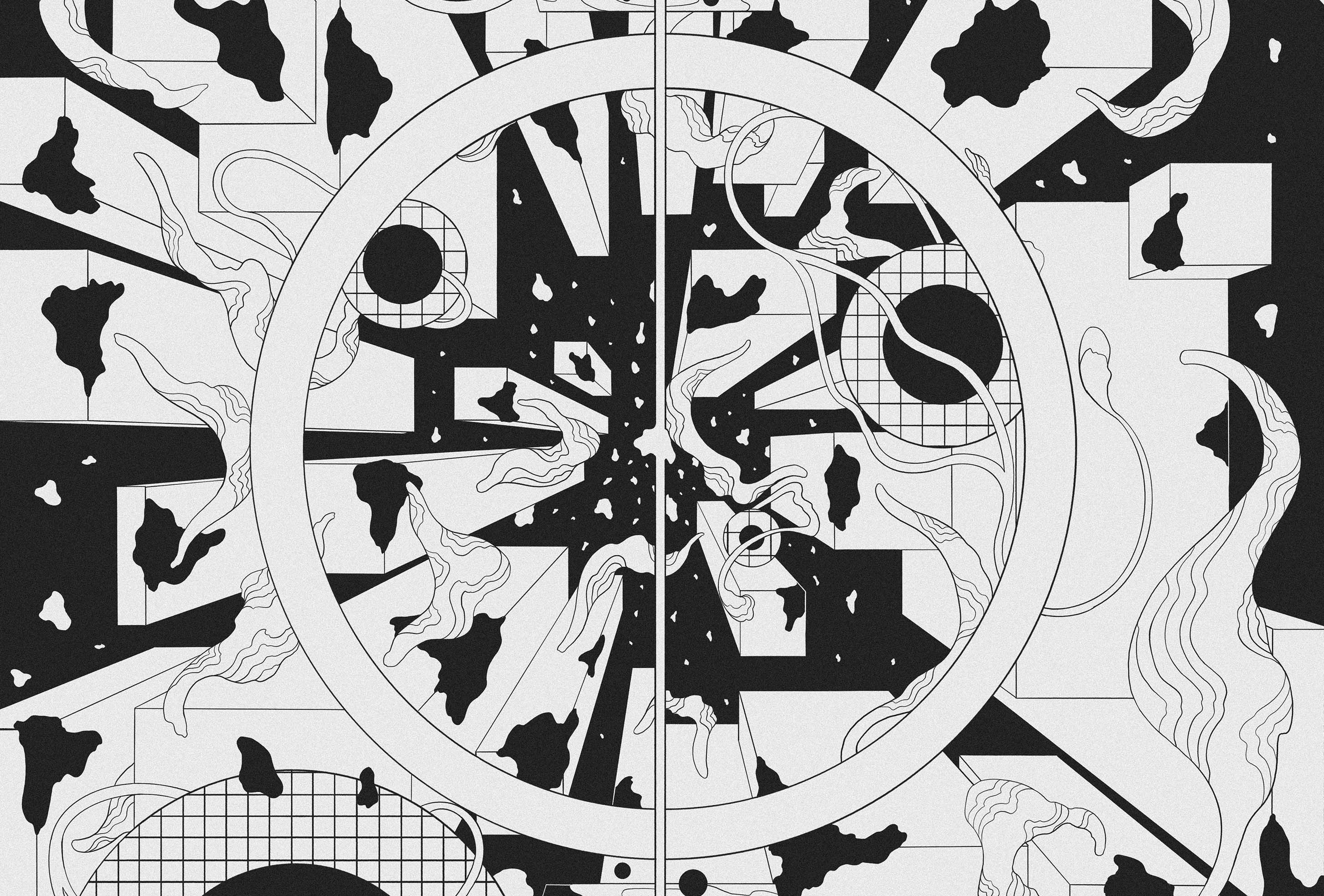 At the night gate 2: labyrinths